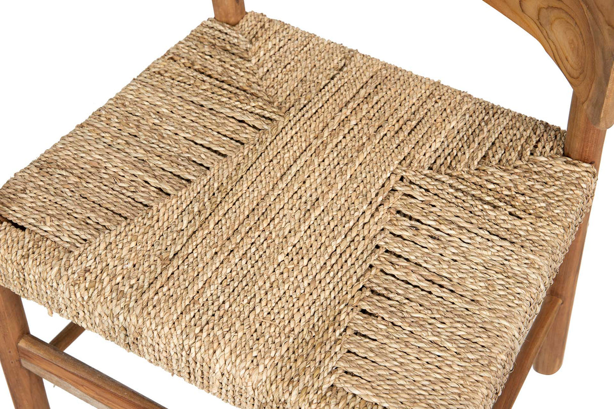 Cadeira TECA natural 55x50x85 cm