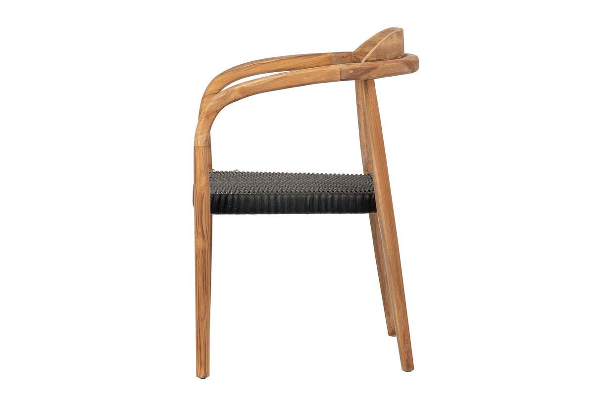 Chaise TECA naturel 60x60x85 cm