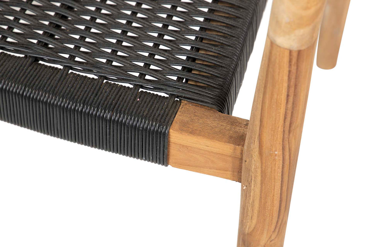 Chaise TECA naturel 60x60x85 cm