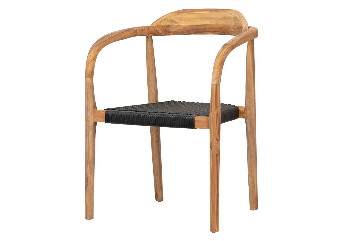 Chaise TECA naturel 60x60x85 cm