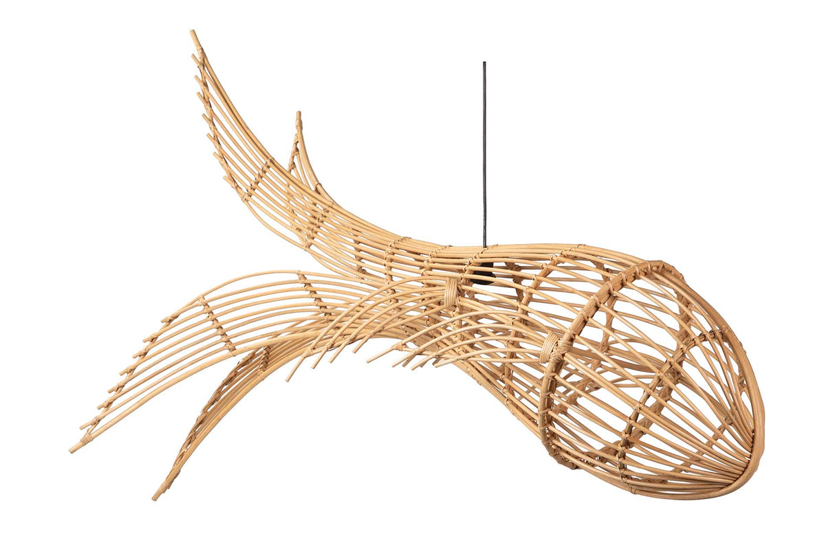 Ratan Fish Lamp 180x80x80 cm