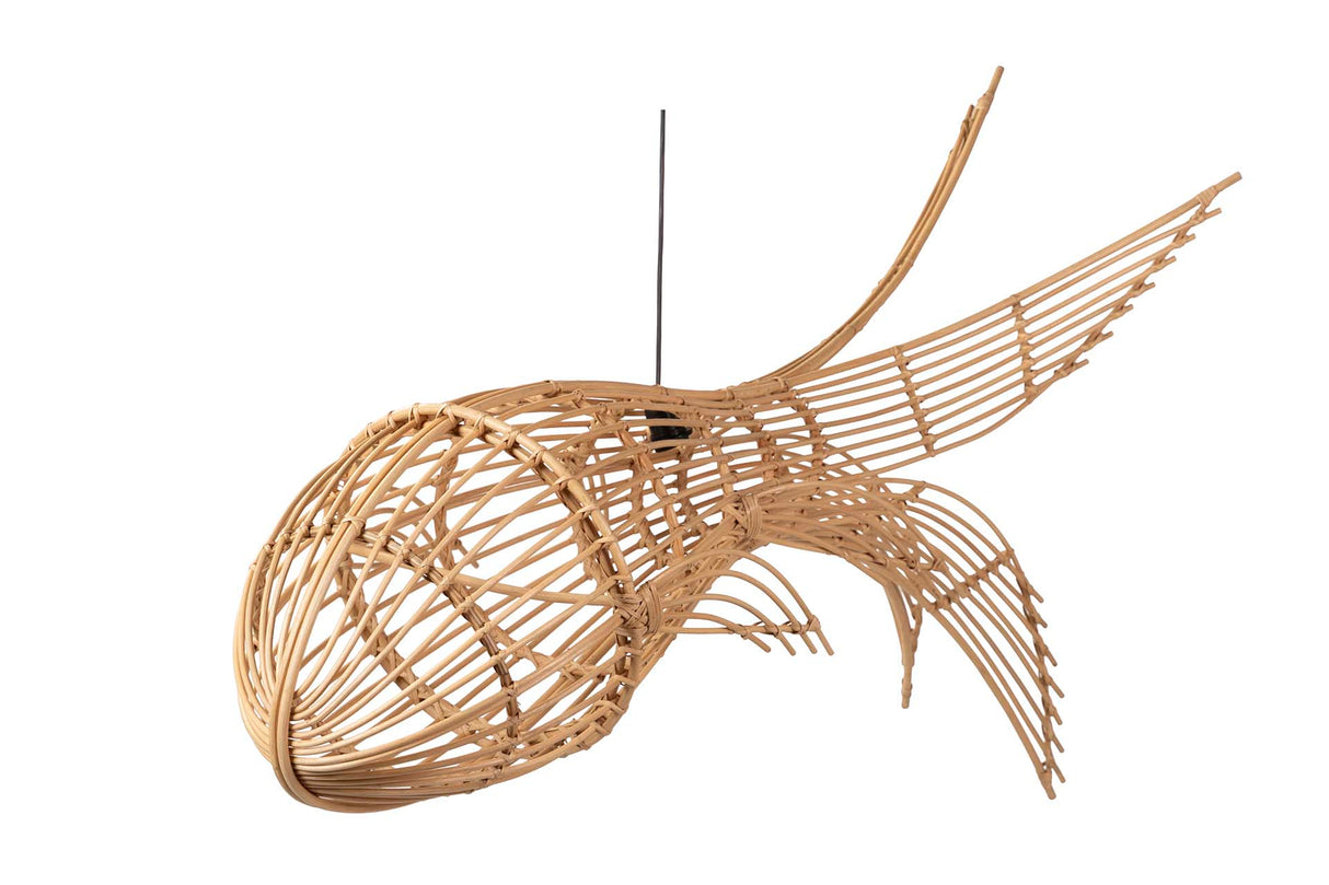 Ratan Fish Lamp 180x80x80 cm