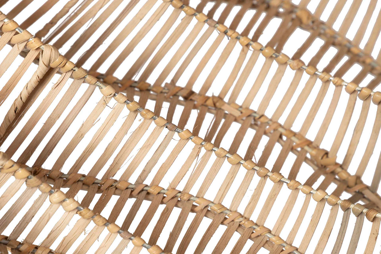 Natürliche Weidendecklampe 100x100x100 cm