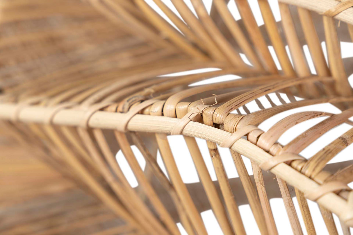 Natürliche Weidendecklampe 100x100x100 cm