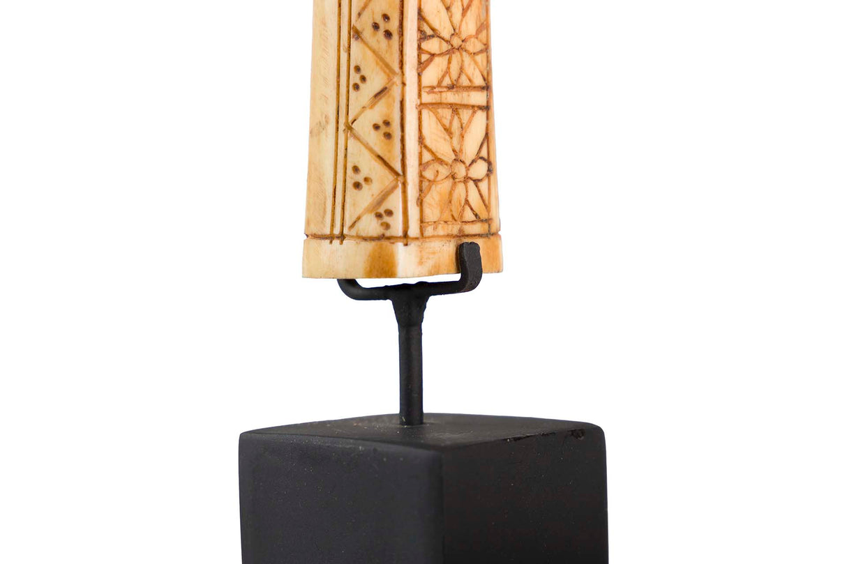 FIGURA DECORATIVA MADERA 7x7x25 CM