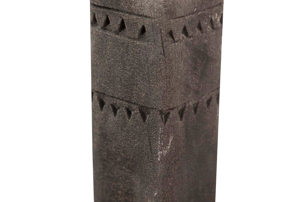 Set 3 Dekorative Figuren 5x5x28, 5x5x21, 5x5x16 cm