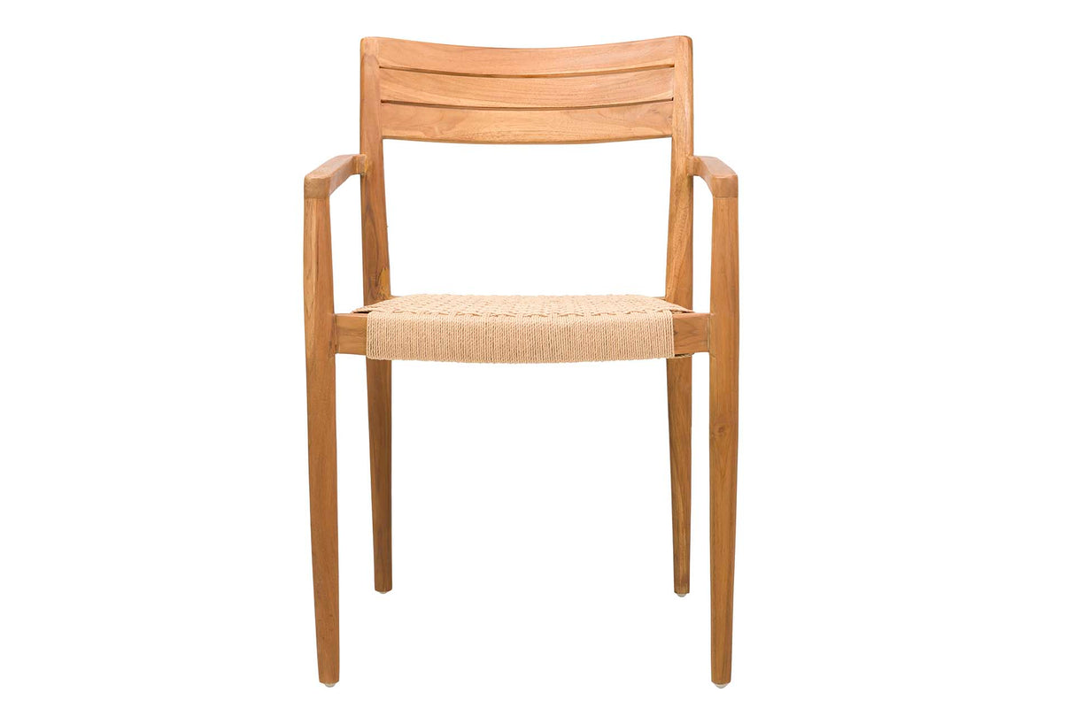 Sedia in legno teka 52x50x81 cm