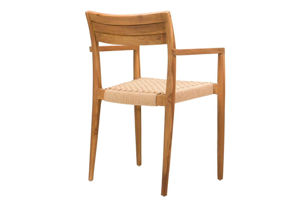 Sedia in legno teka 52x50x81 cm