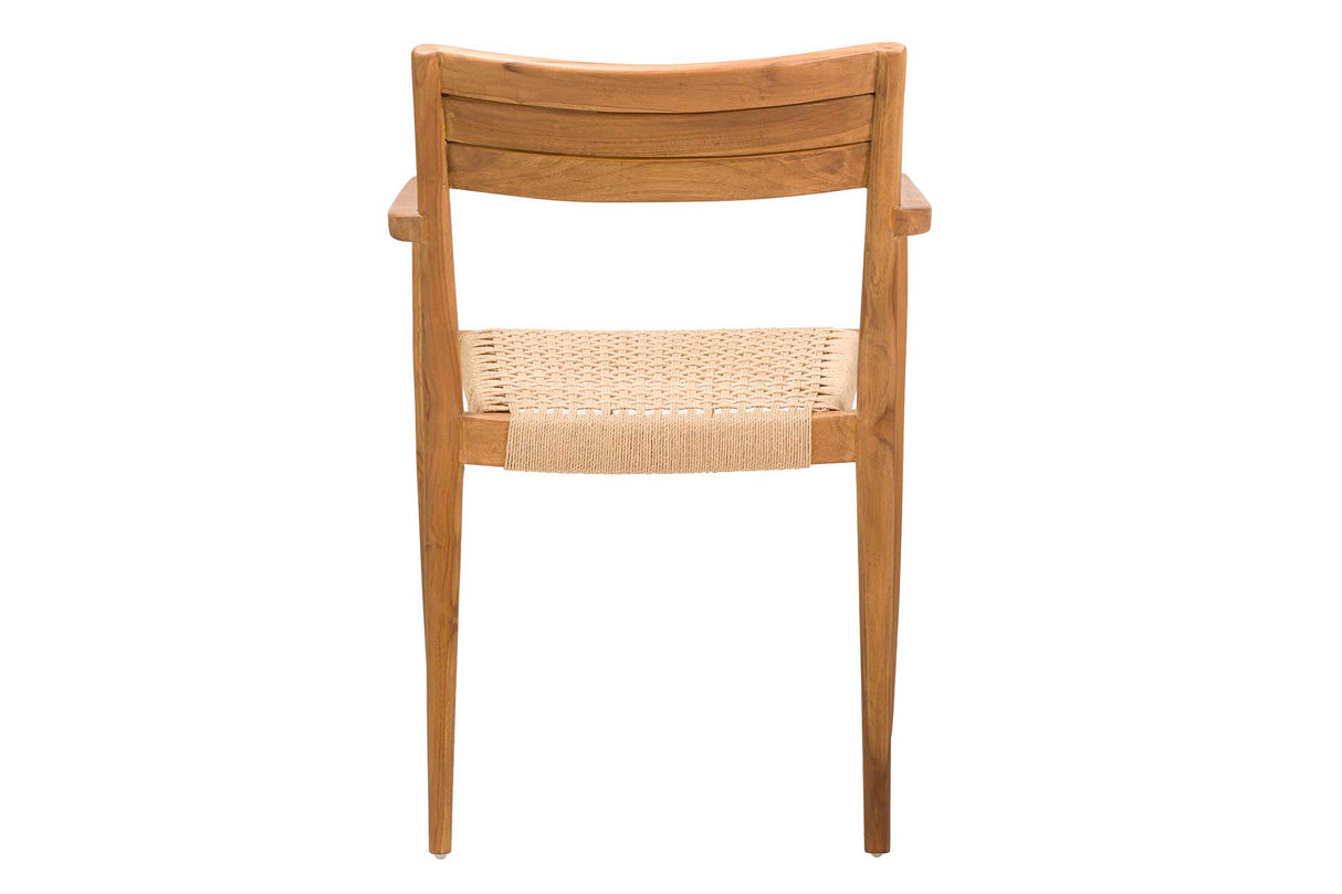 Sedia in legno teka 52x50x81 cm