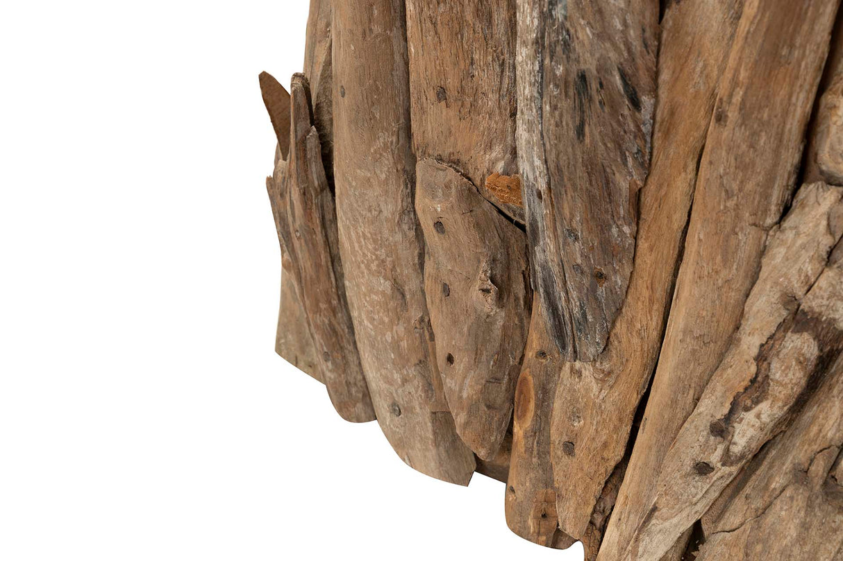 Salle de bain en bois en bois naturel 120x72x140 cm