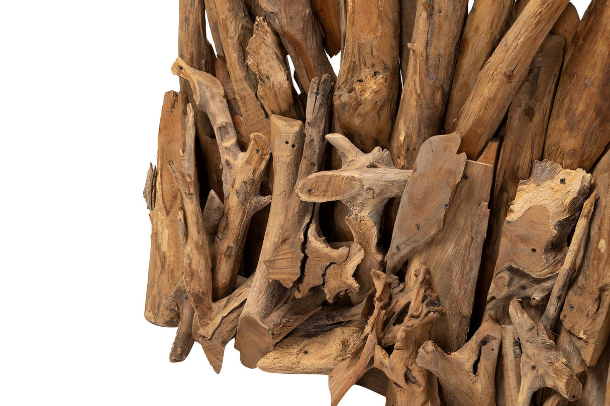 Salle de bain en bois en bois naturel 120x72x140 cm