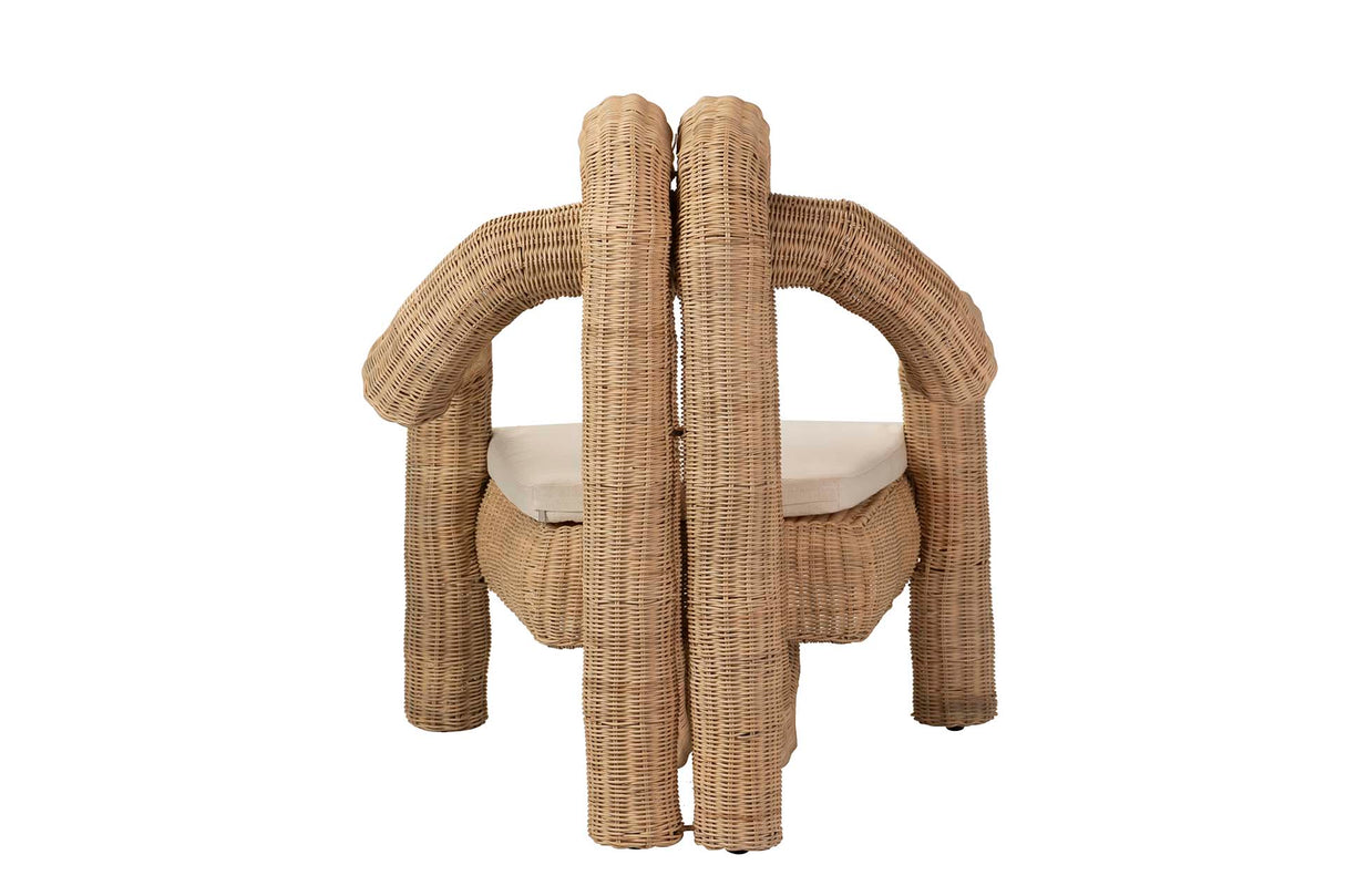 Têxtil natural Ratan 94x84x97 cm