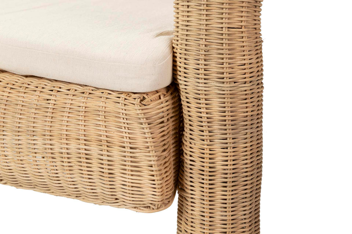 Têxtil natural Ratan 94x84x97 cm