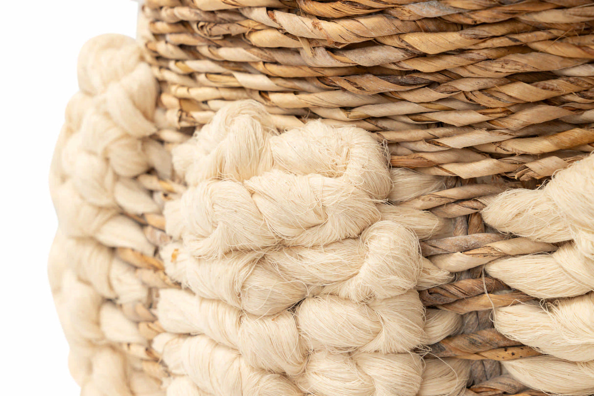 Natürlicher Baumwollkorb 55x5x37 cm