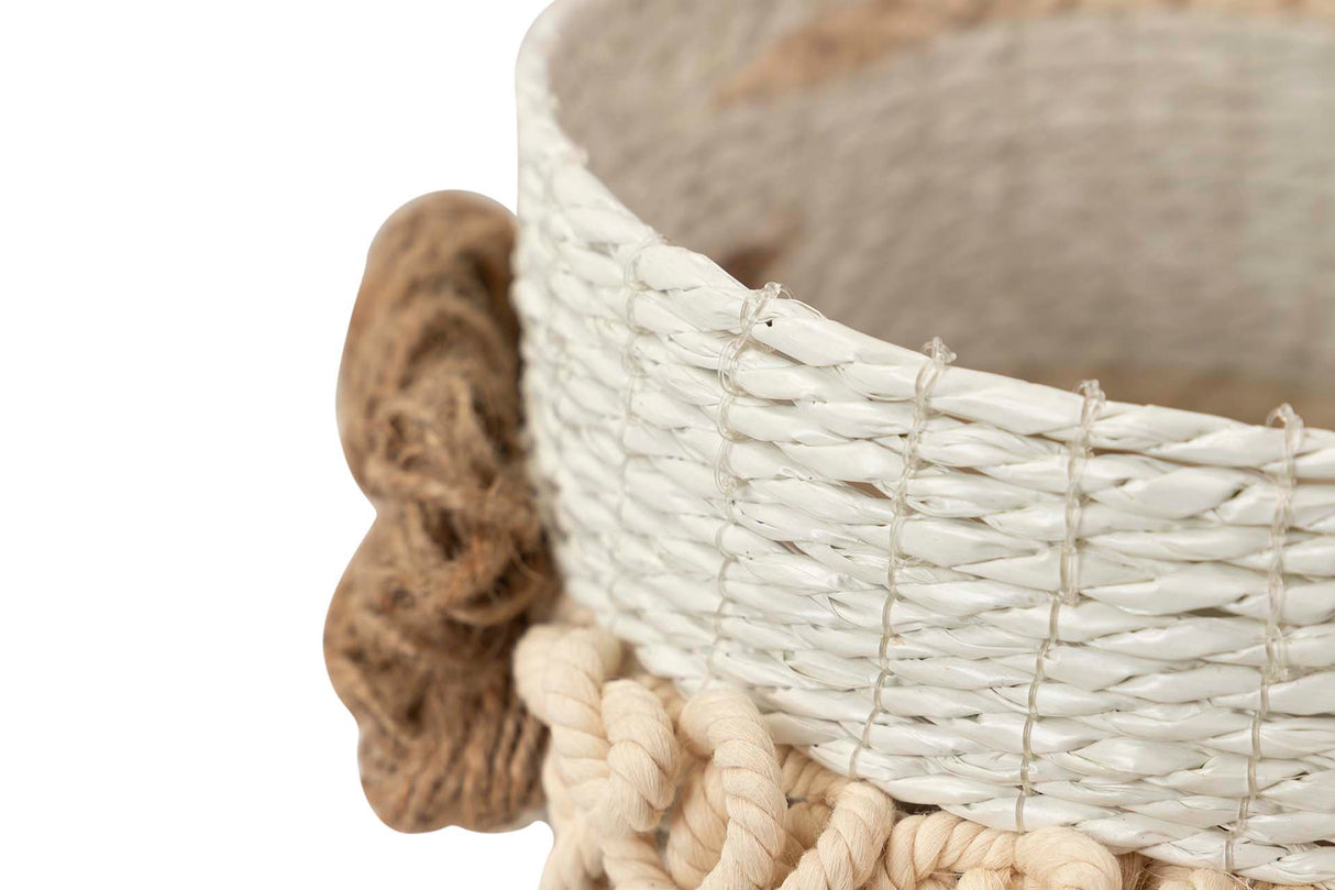 Naturalgen Baumwollkorb 38x38x32 cm