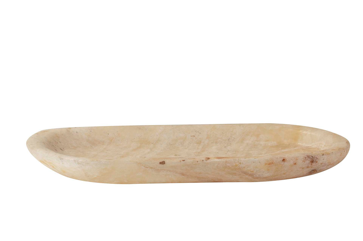 Centre de marbre beige 50x24x5 cm