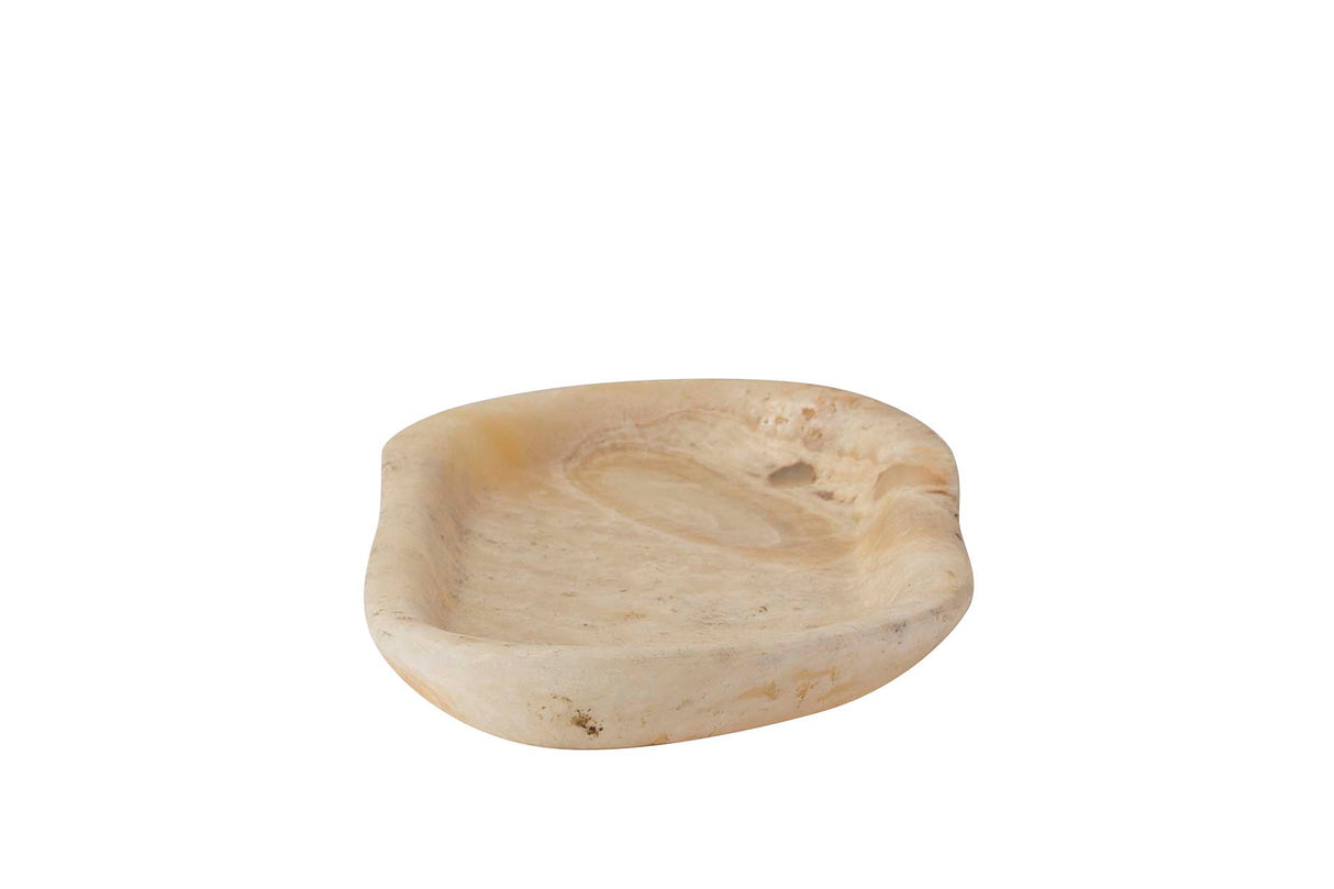 Centre de marbre beige 50x24x5 cm