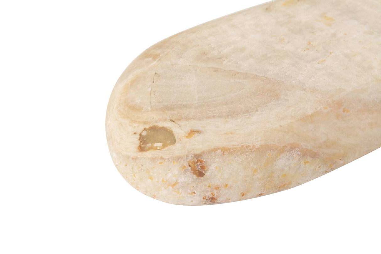 Centre de marbre beige 50x24x5 cm