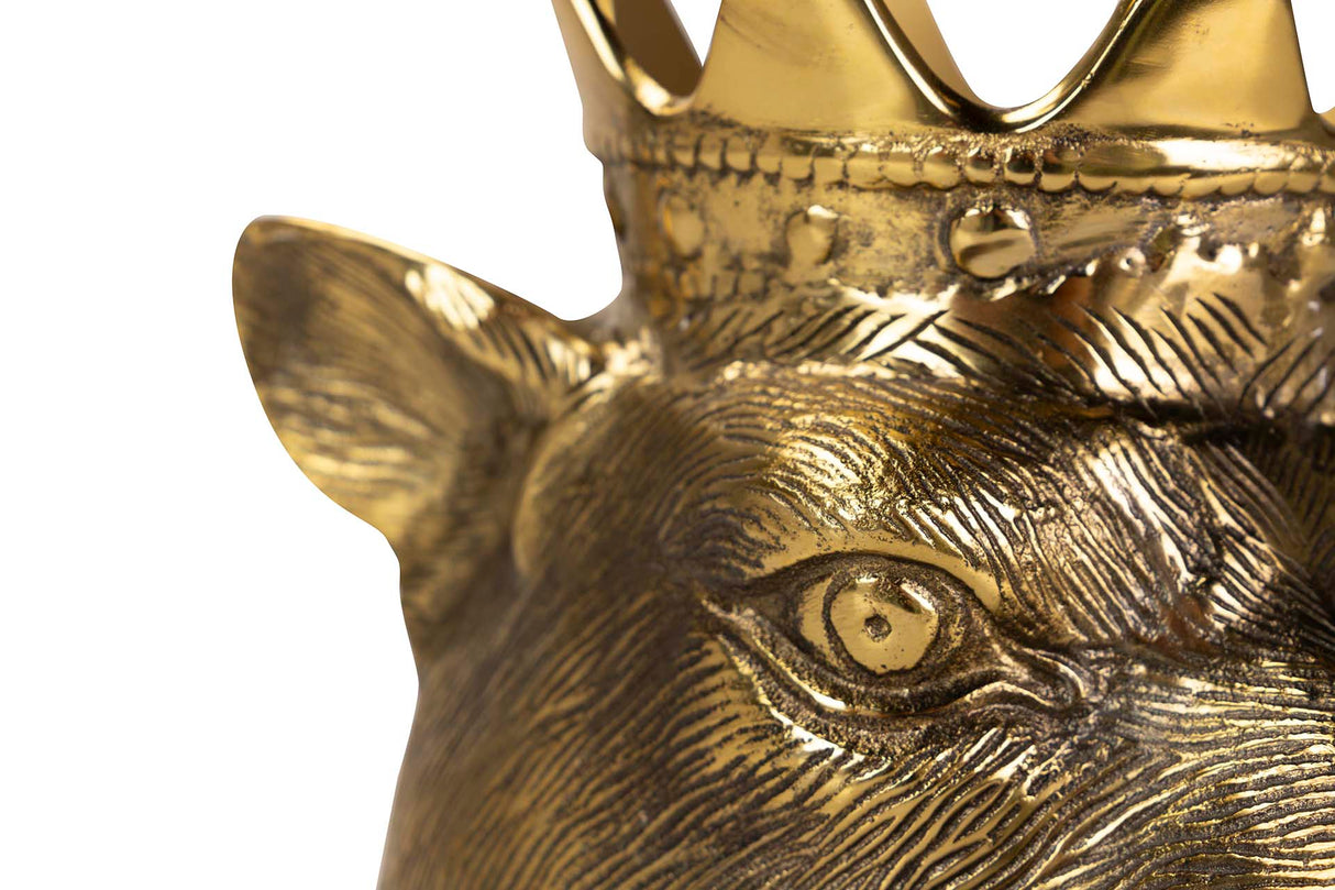 Champenera de alumínio dourado 24x22x28 cm