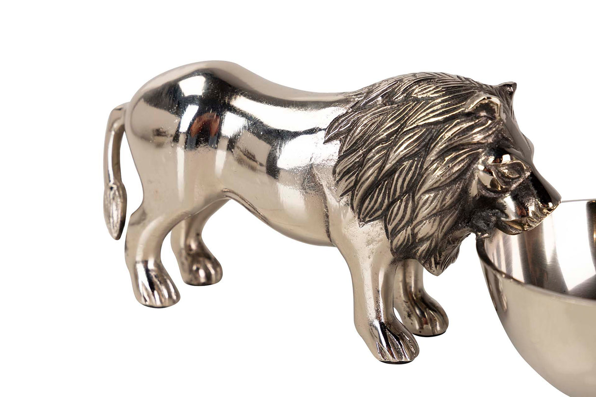 Alumínio banhado Leon Bol 31x12x12 cm