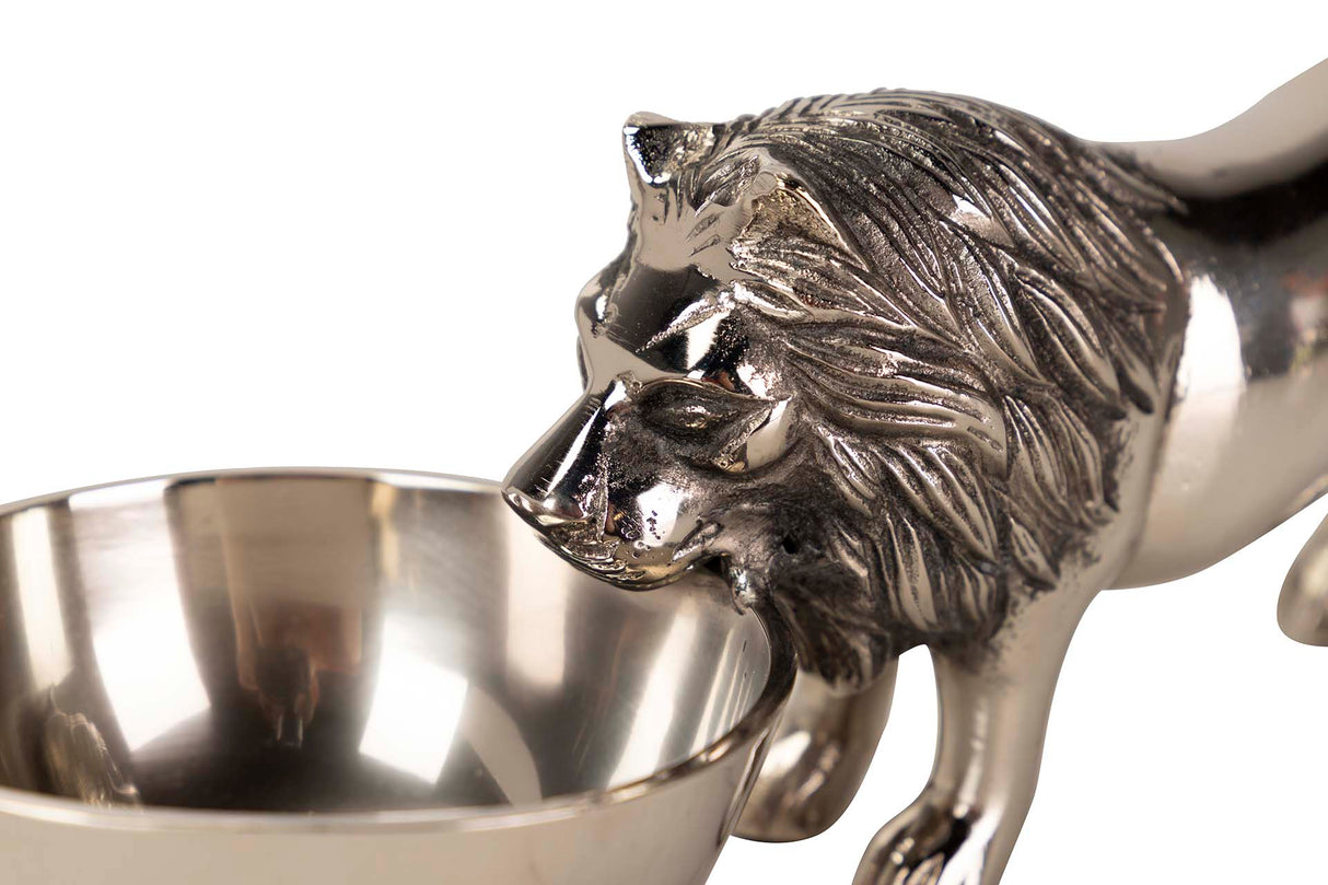 Alumínio banhado Leon Bol 31x12x12 cm