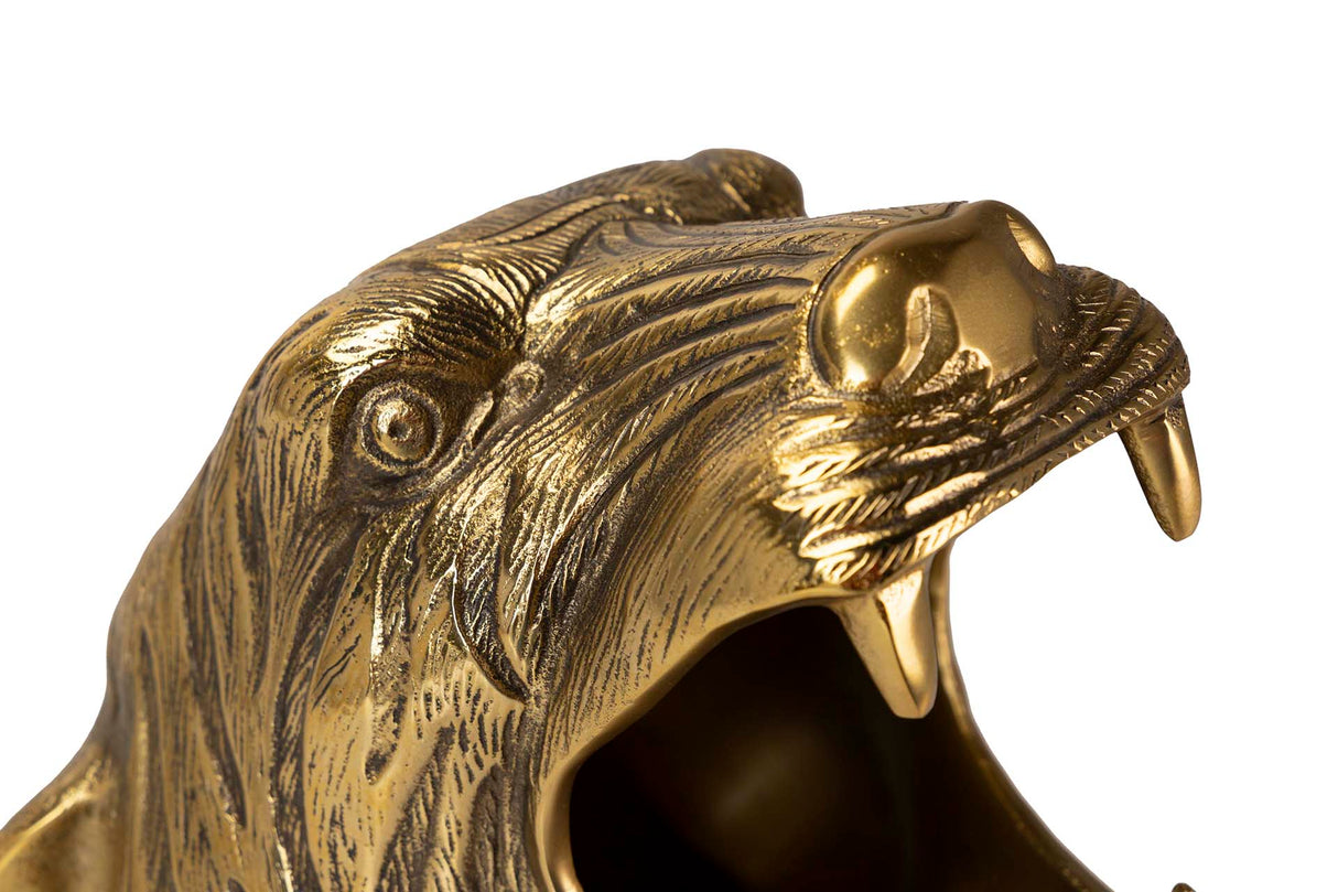 Gold Aluminium Tigre Champanera 26x24x29 cm