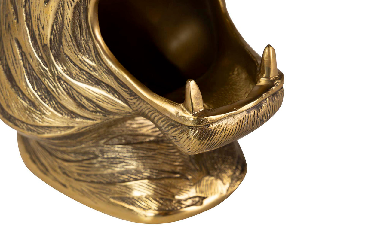 Gold Aluminium Tigre Champanera 26x24x29 cm