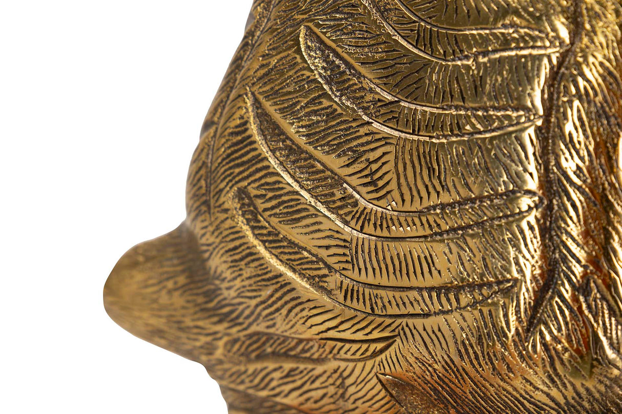 Gold Aluminium Tigre Champanera 26x24x29 cm