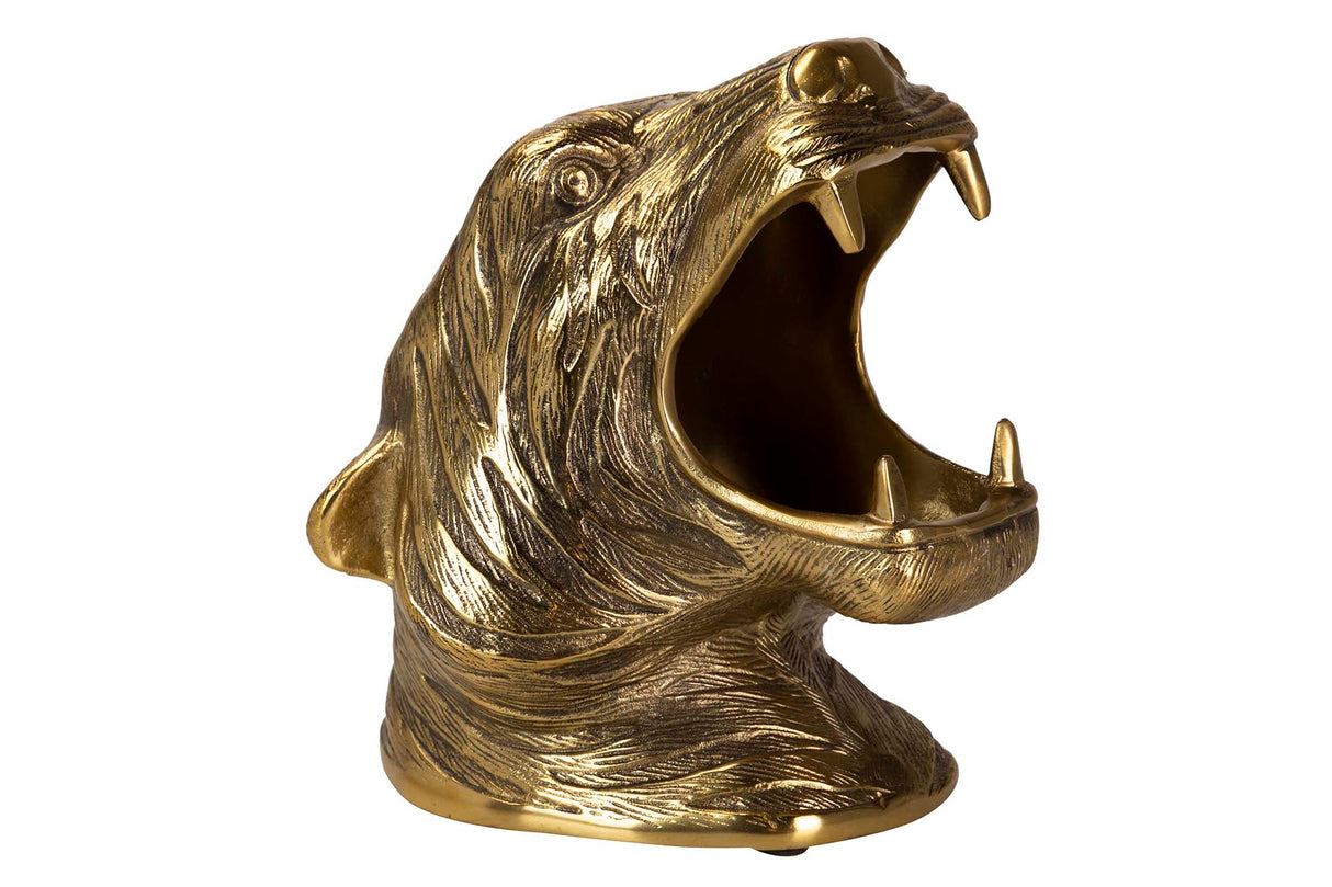 Gold Aluminium Tigre Champanera 26x24x29 cm