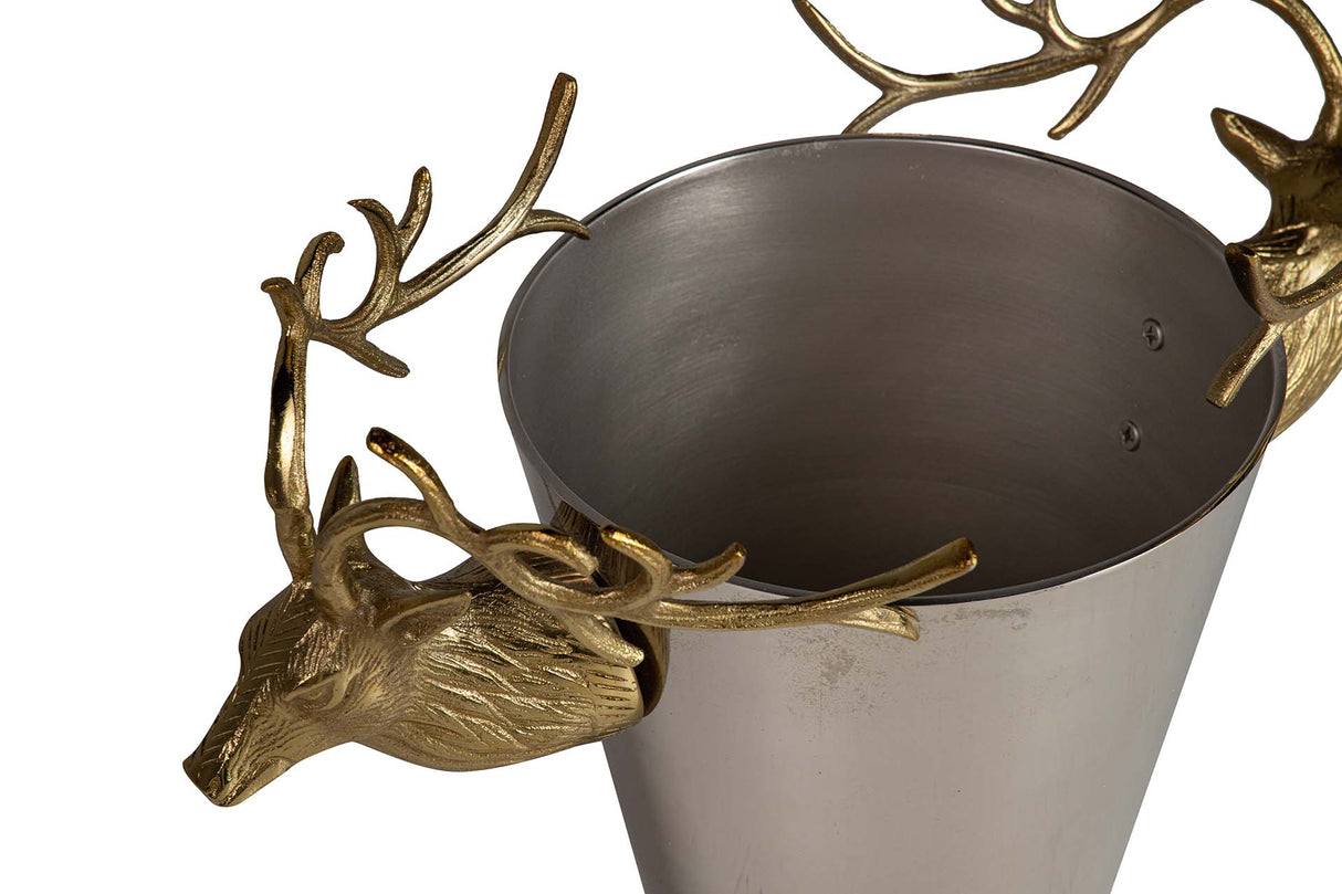 Campanera Dorado Aluminium 50x24x30 cm