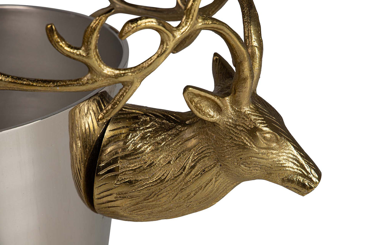 Campanera Dorado Aluminium 50x24x30 cm