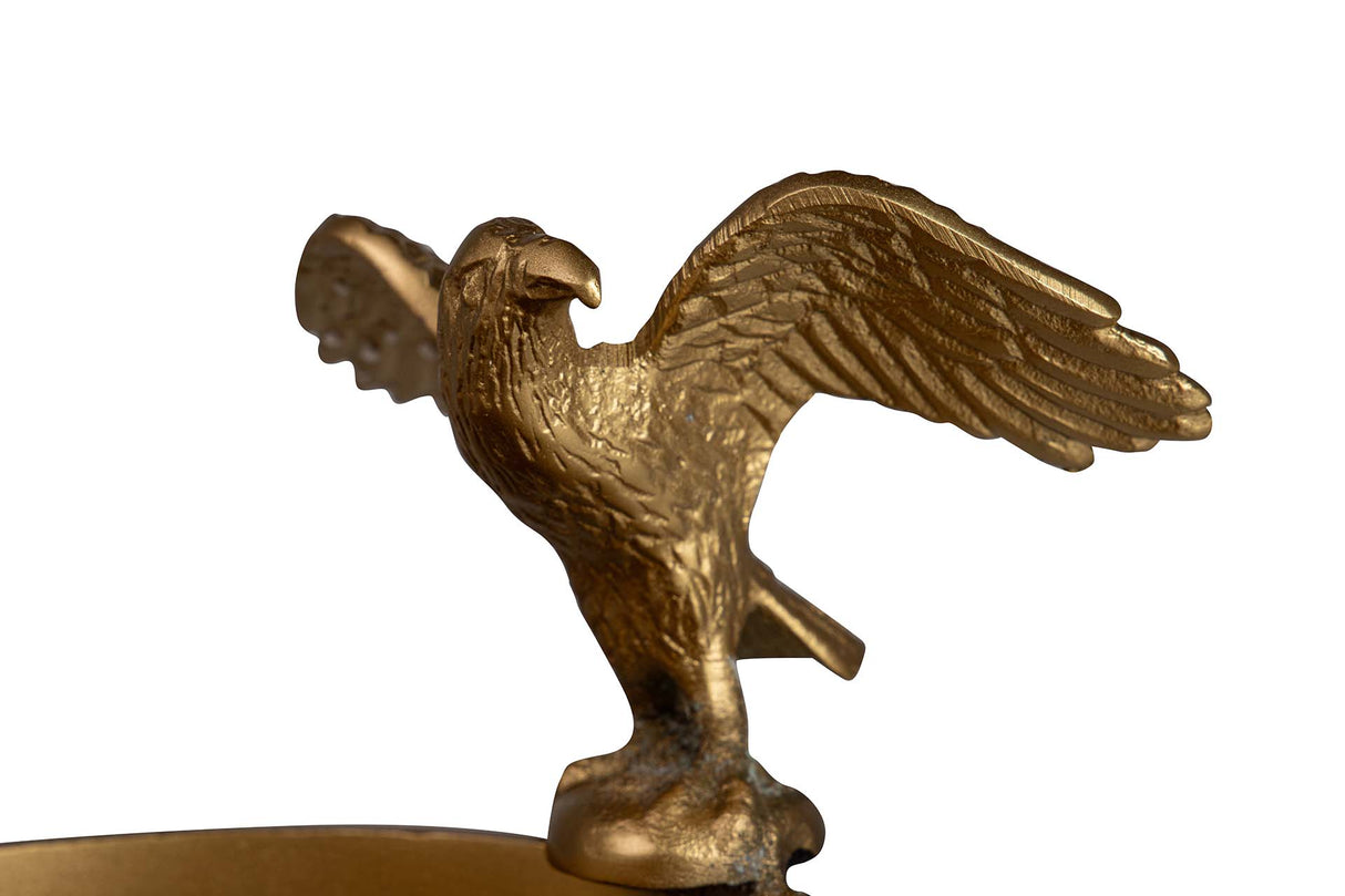 Aluminium noir or Aguila Champanera 20x22x34 cm