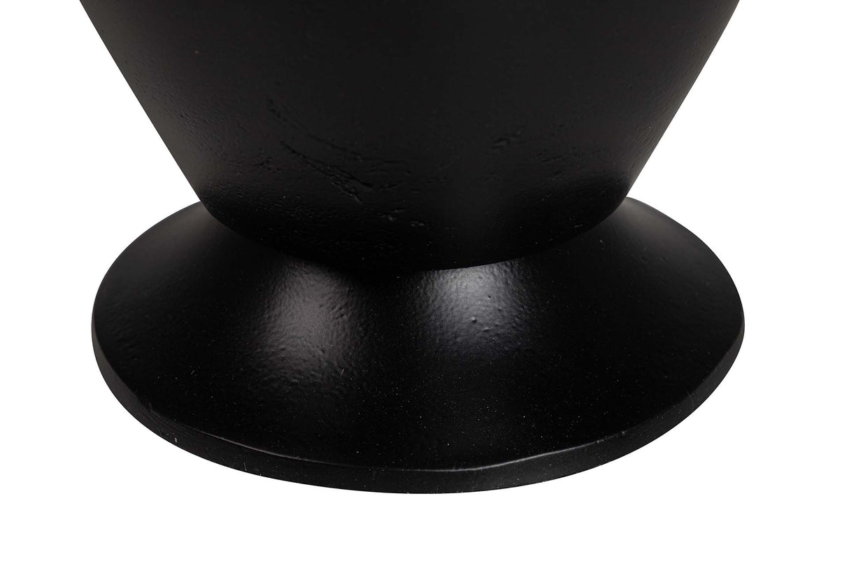 Aluminium noir or Aguila Champanera 20x22x34 cm