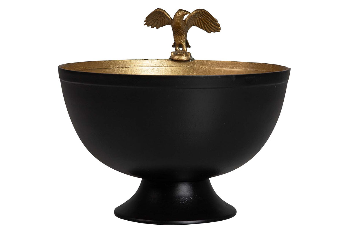 Golden schwarzer Aluminium Aguila Champanera 35x38x29cm