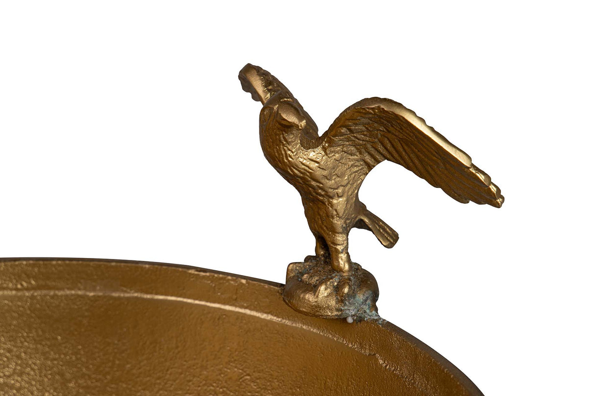 Golden schwarzer Aluminium Aguila Champanera 35x38x29cm