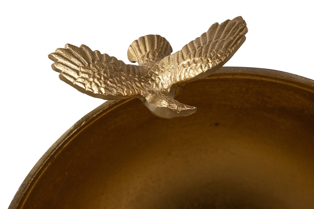 Golden schwarzer Aluminium Aguila Champanera 35x38x29cm