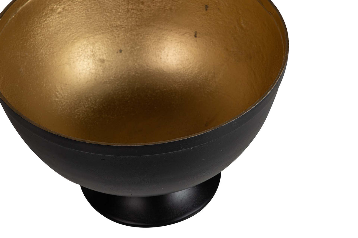 Golden schwarzer Aluminium Aguila Champanera 35x38x29cm