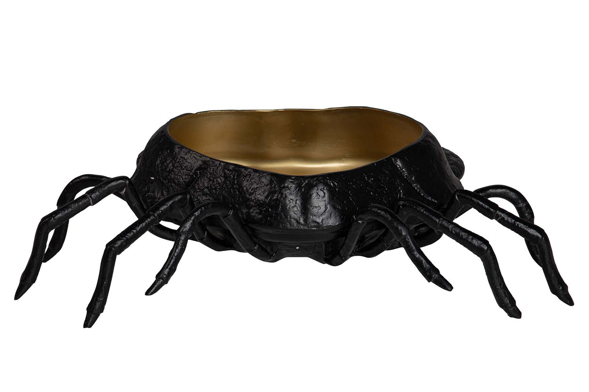 Schwarzer Aluminium -Krabben -Champanera 68x53x17 cm