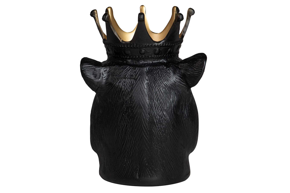 Aluminium noir Leon Champanera 24x22x28 cm