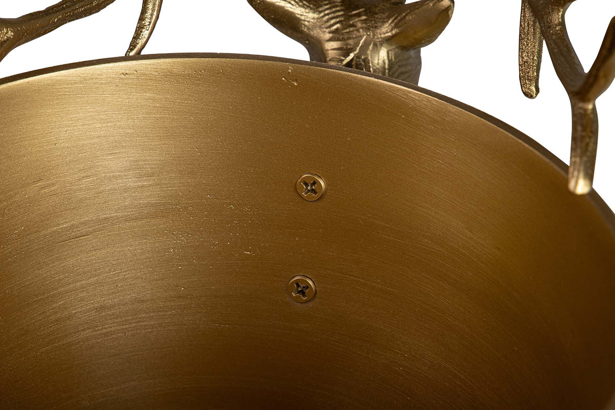 Champanera Black Aluminium Deer 50x24x30 cm