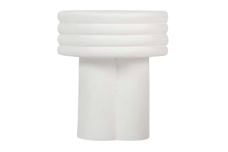 MESA AUXILIAR BLANCO SEDIT 37x37x42 CM