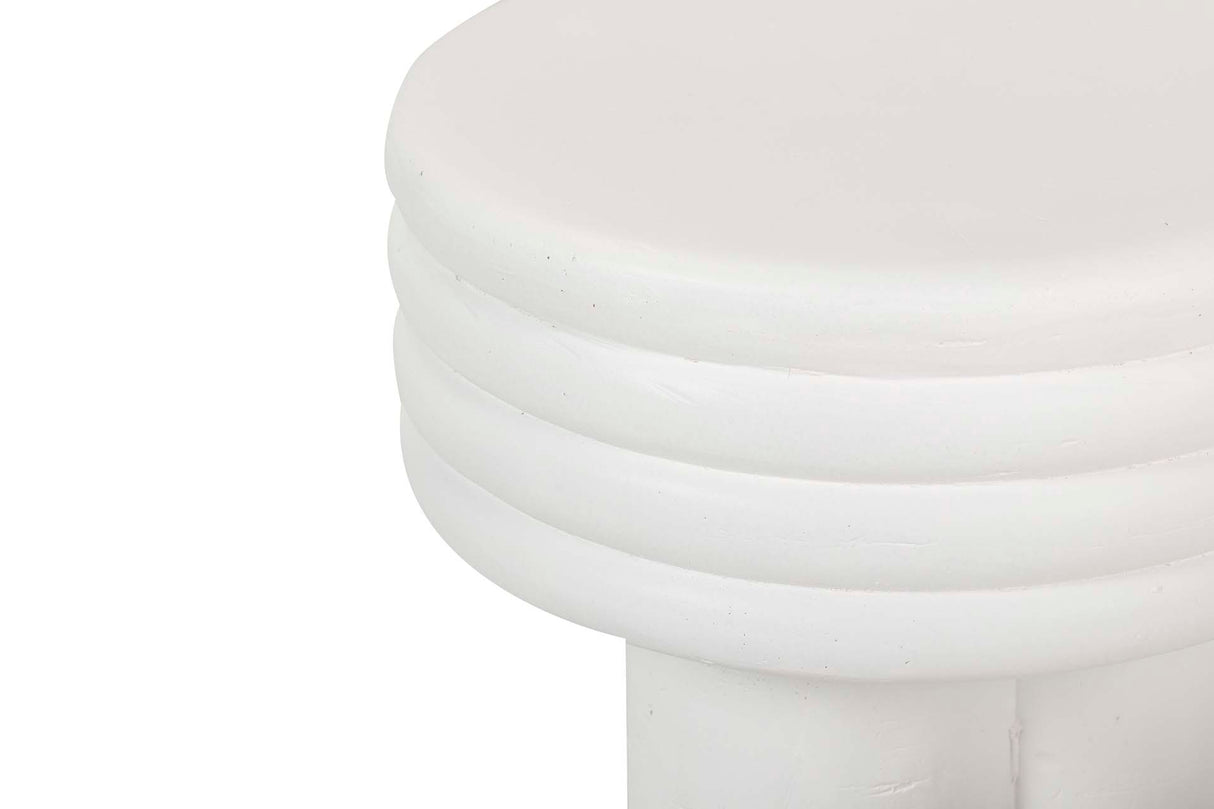 Tabella ausiliaria bianca sedit 37x37x42 cm