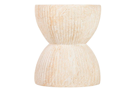 MESA AUXILIAR/TABURETE MARRÓN SEDIT 38x38x46 CM