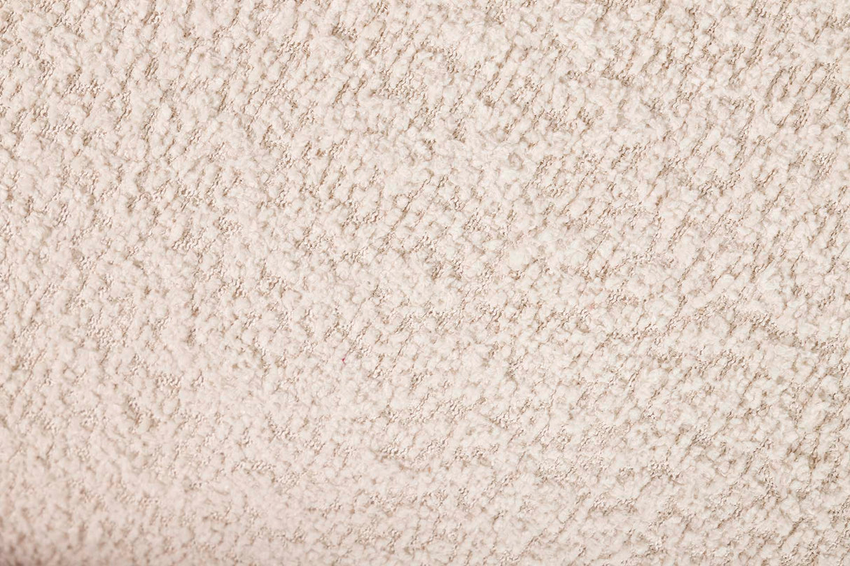 Canapé boucle beige luna 191x93x73 cm
