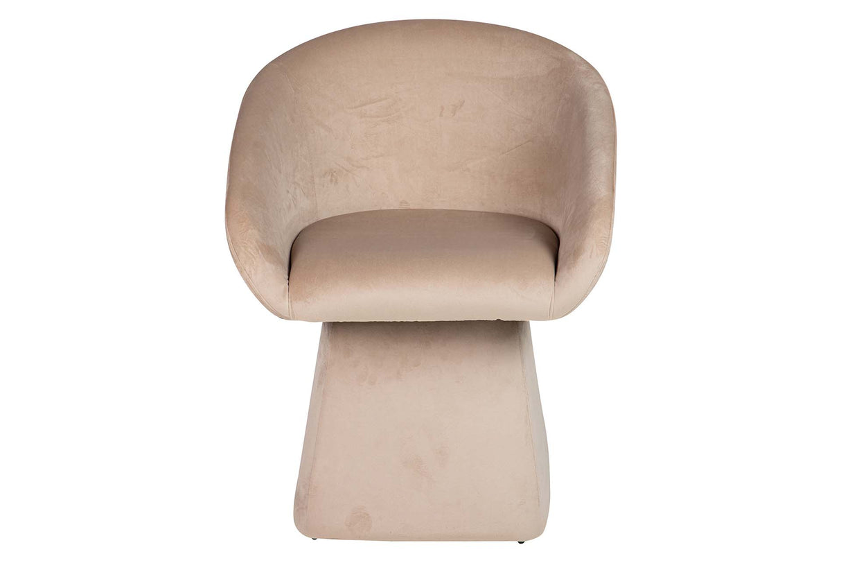 BUTACA VELVET SYLPH GIRATORIA 63x65x72 CM