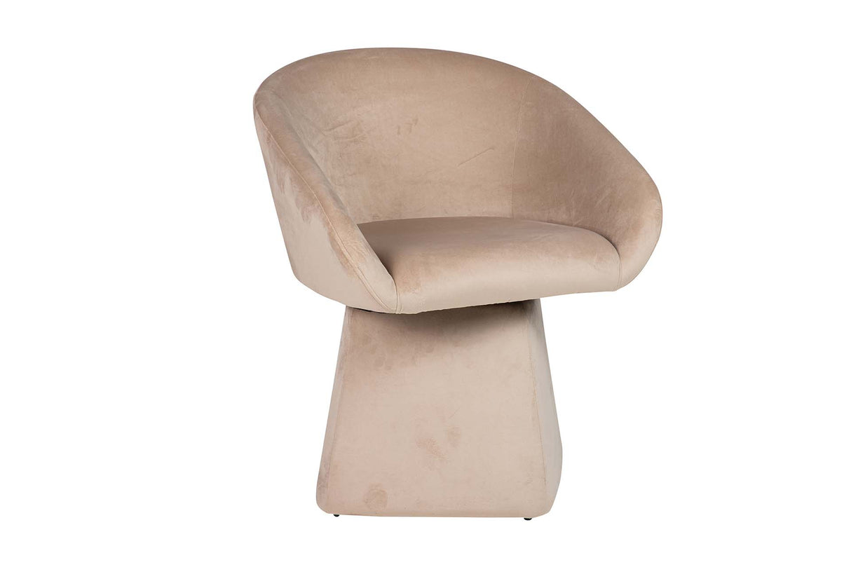 BUTACA VELVET SYLPH GIRATORIA 63x65x72 CM