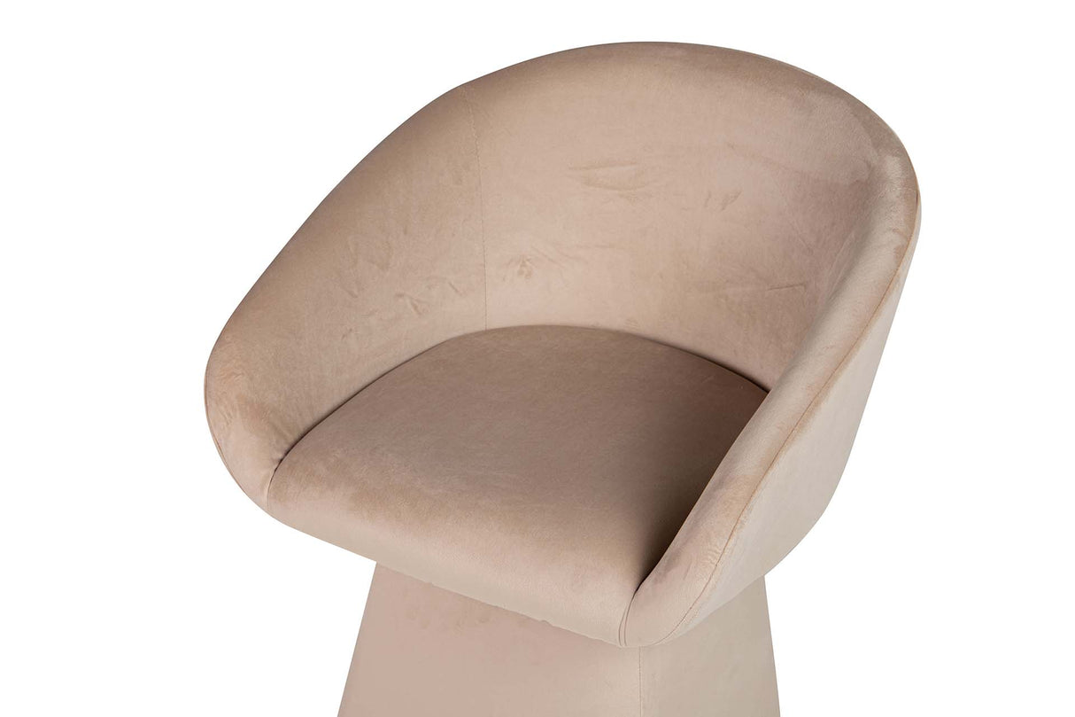 BUTACA VELVET SYLPH GIRATORIA 63x65x72 CM