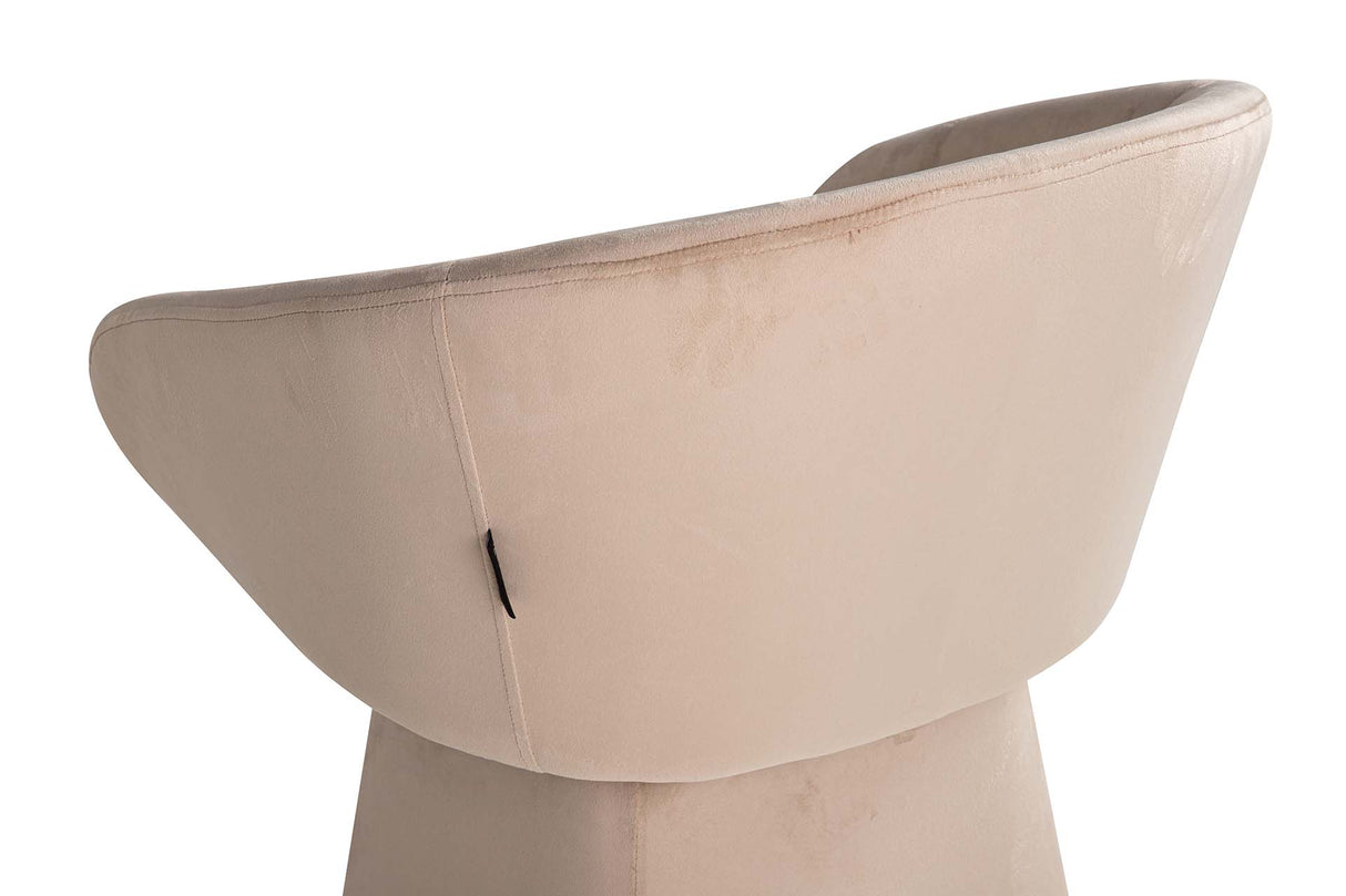 BUTACA VELVET SYLPH GIRATORIA 63x65x72 CM