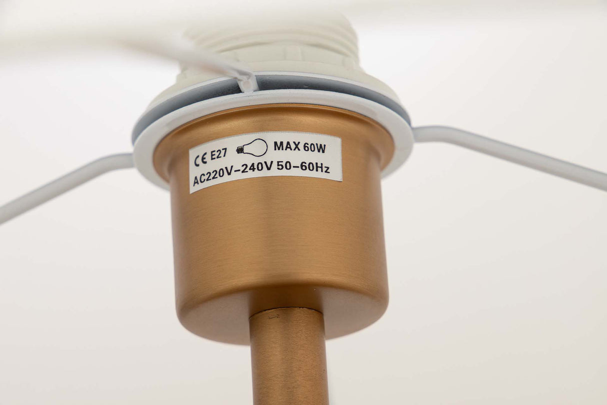 LAMPARA DE SOBREMESA MARMOL TRAVERTINO 35x35x71 CM