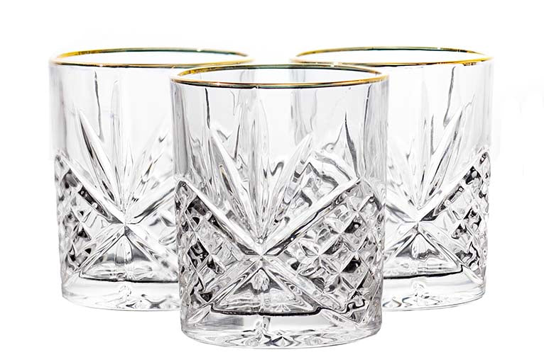 Régler 7 pièces Whisky Crystal 630 ml